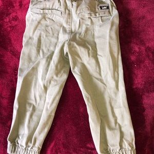 Lee spot relaxed knit-like denim 3t pants